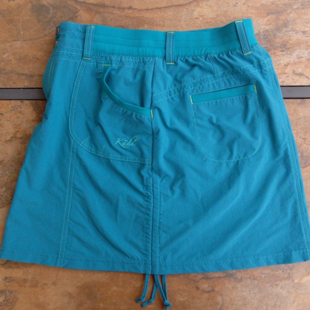 KUHL Durango Women’s Athletic Cargo Skort Skirt Quick Dry UPF 40 Size 2 - Picture 4 of 10